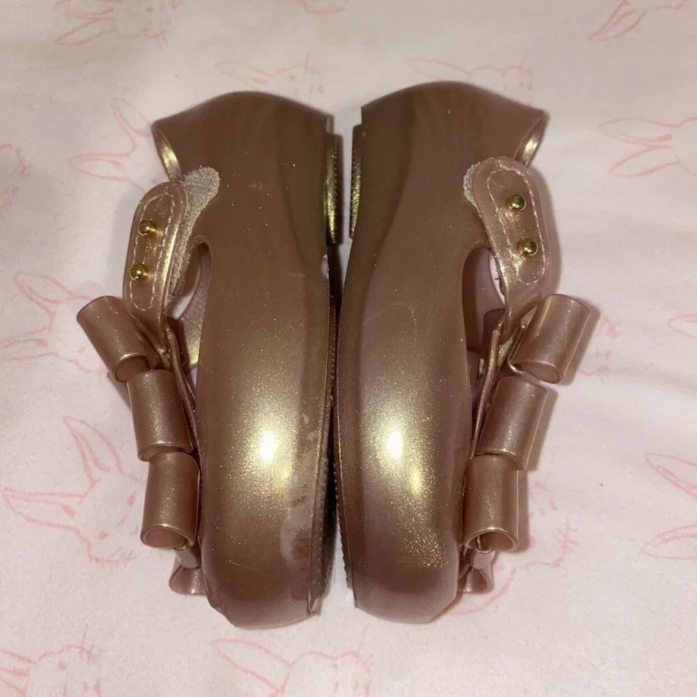 Mini Melissa Triple Bow Mary Janes